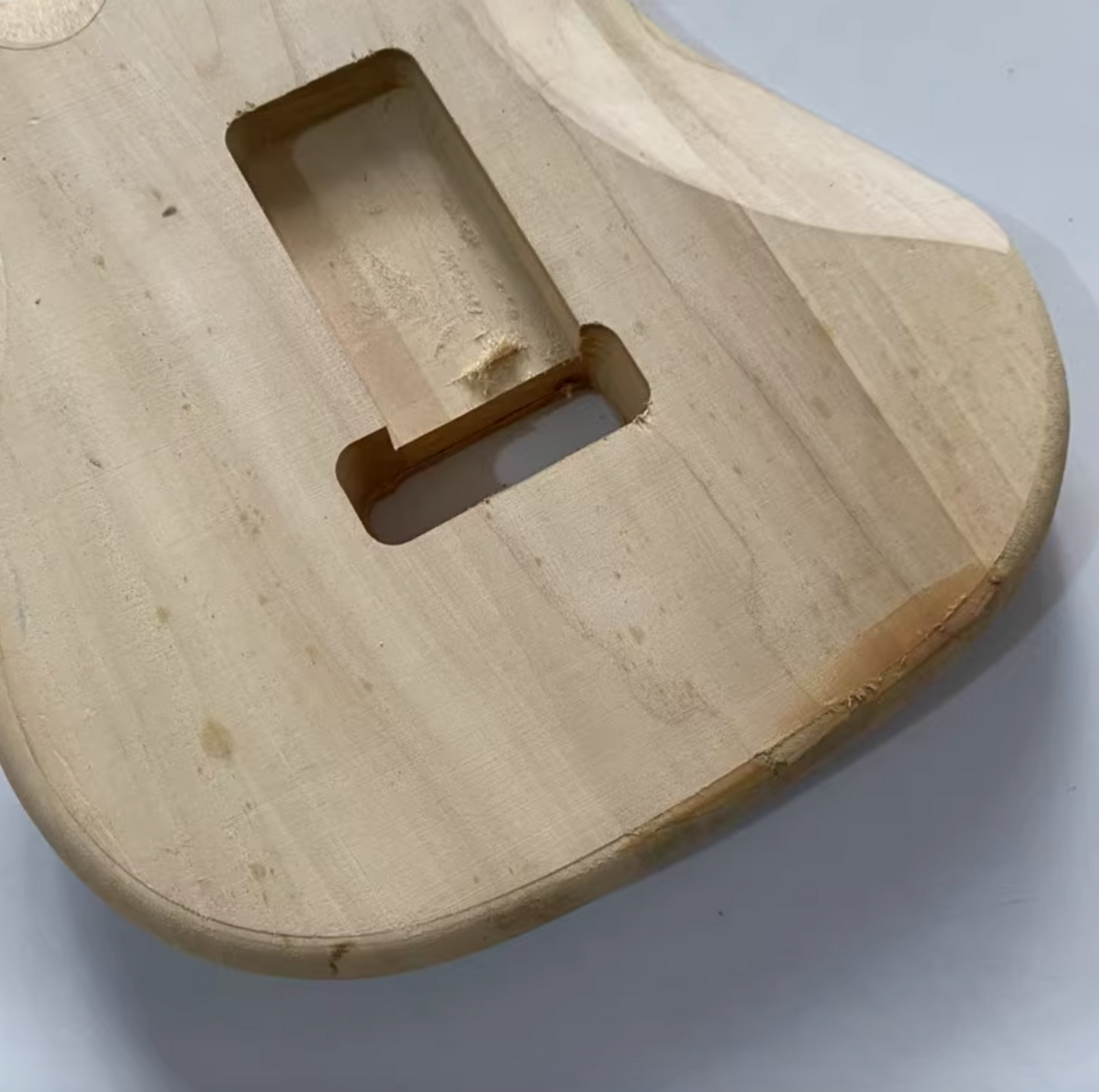 Veneer Tiger Maple Top HSS Guitar Basswood Body DIY Project