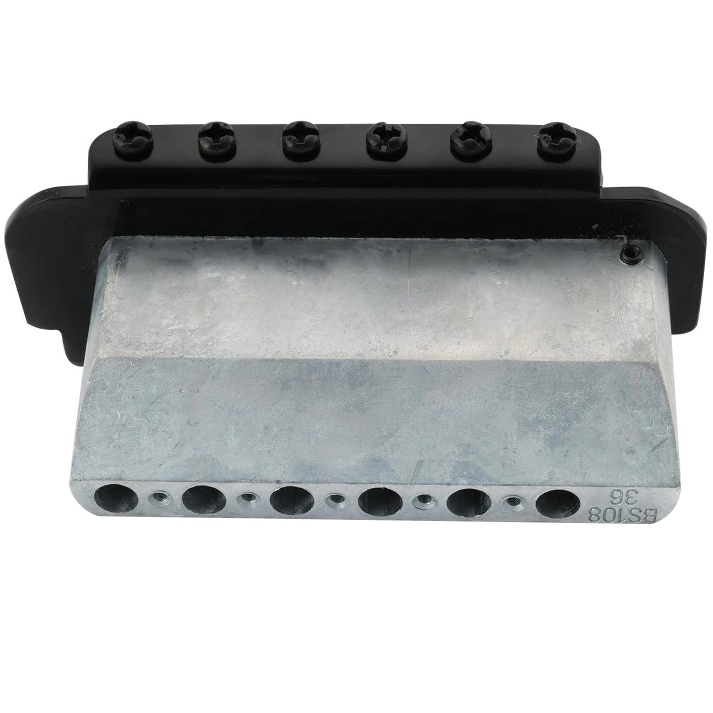Black Rolling Saddles Guitar Two Point Tremolo Bridge Fit Stratocaster