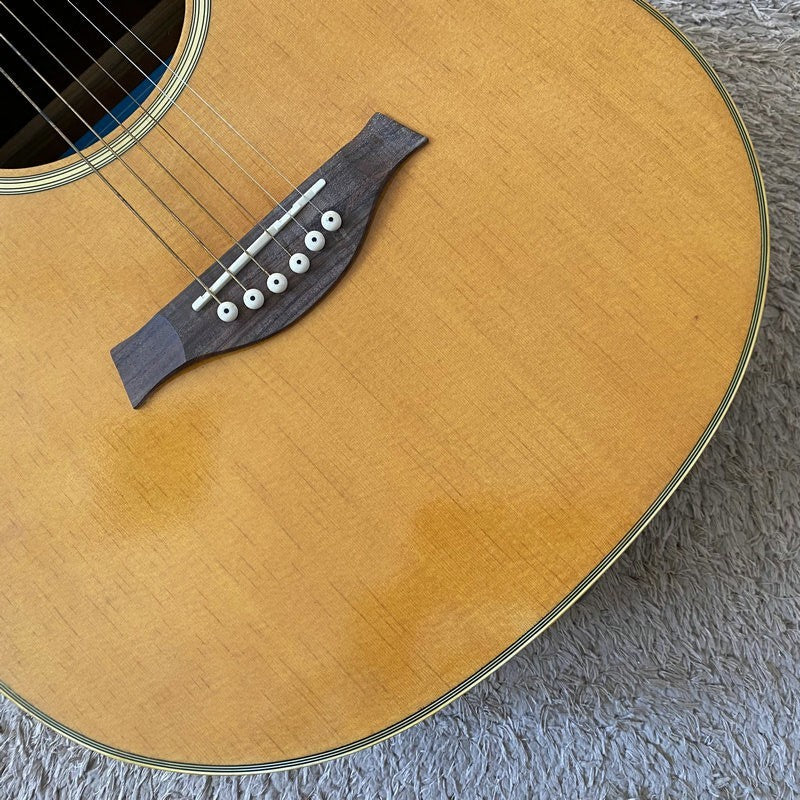 Sakura 40 Inch Acoustic Guitar, Mahogany Body and Neck, Rosewood Finge