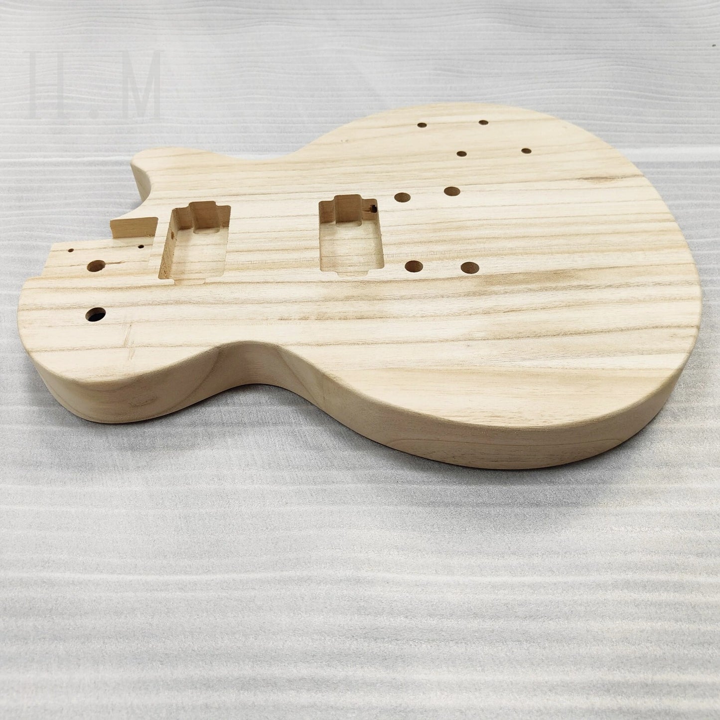 Paulownia Wood Unfinished Single Cut Guitar Body Fit LP Les Paul