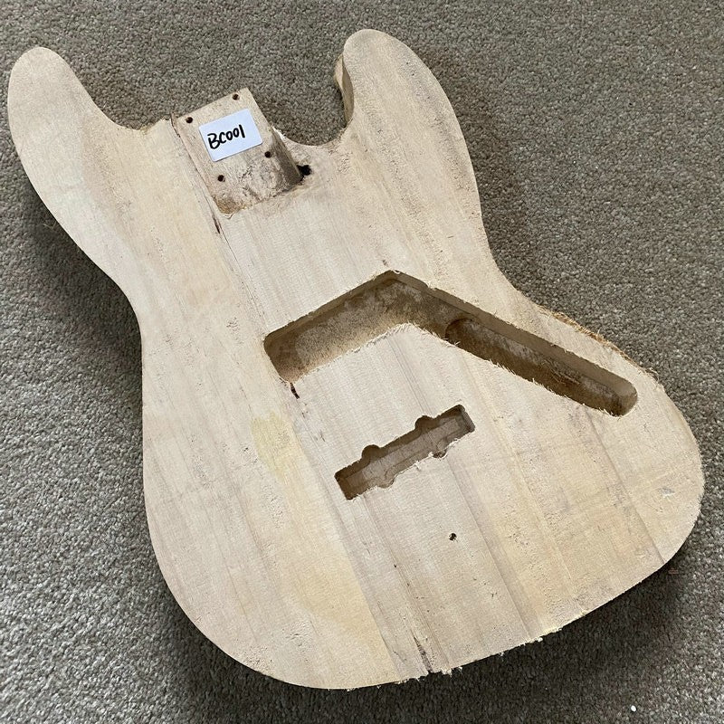 Unfinished Basswood 4 String Bass Solid Body Fit Jazz Bass