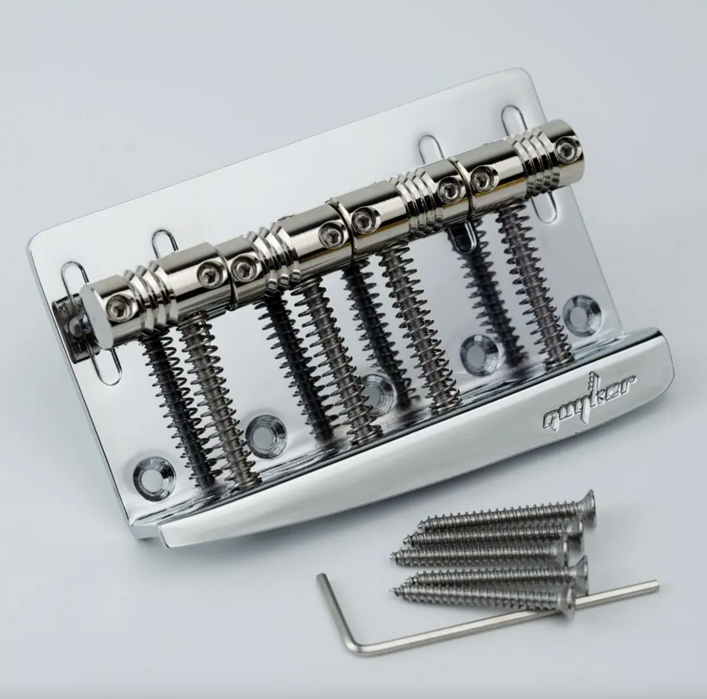 Hardtail 4 String Bass Fixed Bridge Threaded Saddles Fit Precision / J