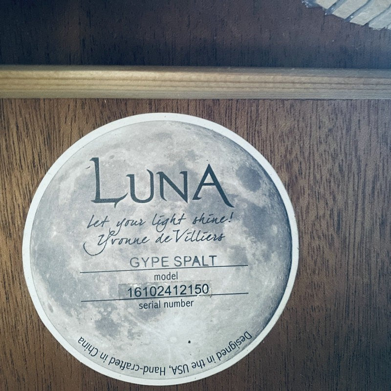 Luna Acoustic Guitar, Mahogany Plywood Body, Rosewood Fingerboard Neck