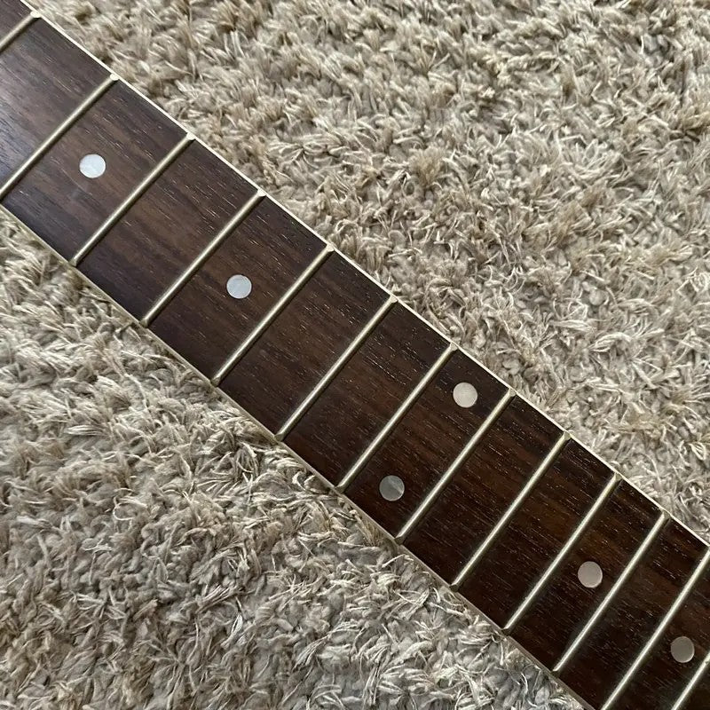 Metallic Blue HSH Guitar, Basswood Body, Rosewood Fingerboard Maple Ne
