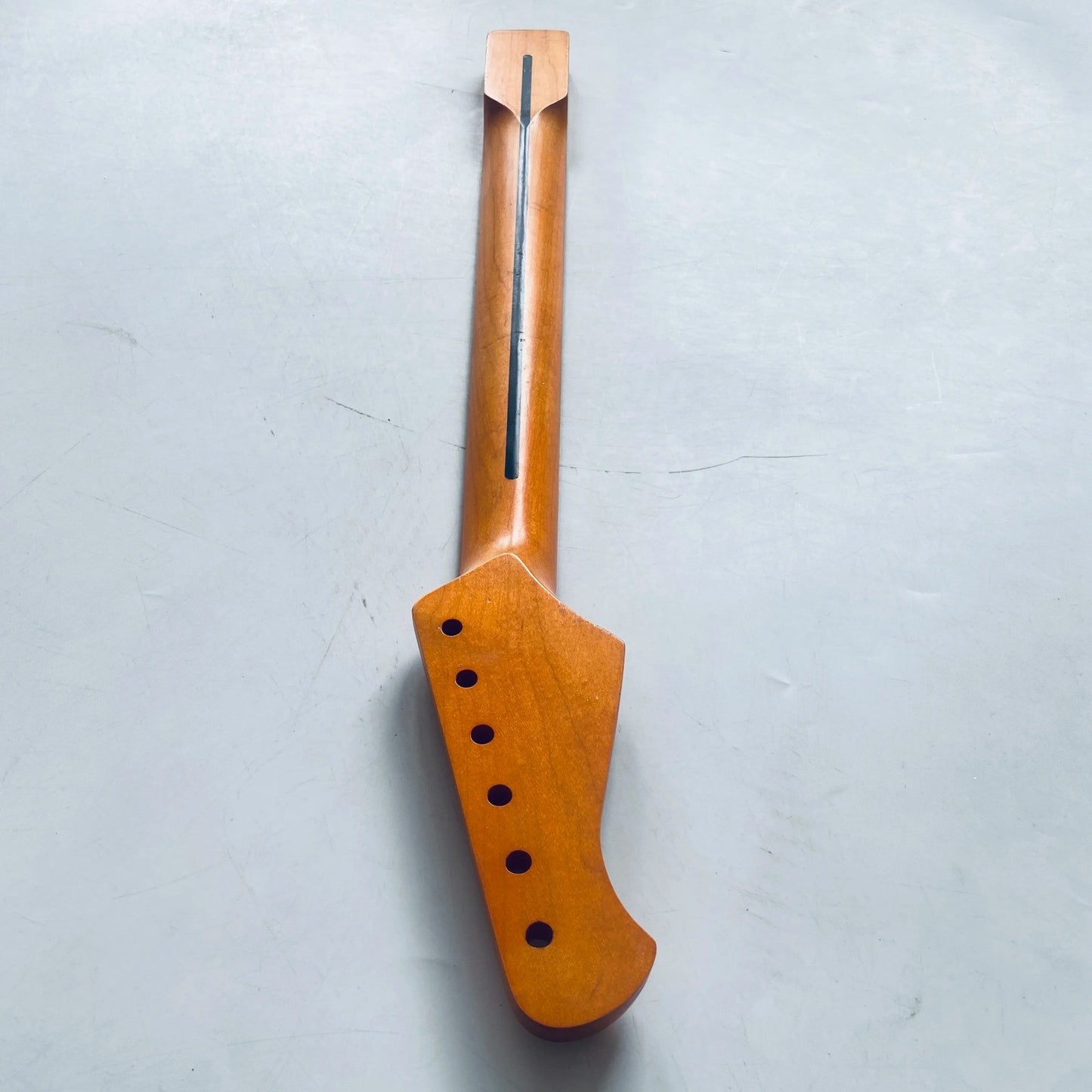 Harley Benton Orange Maple Wood Guitar Neck, 22 Frets Fingerboard