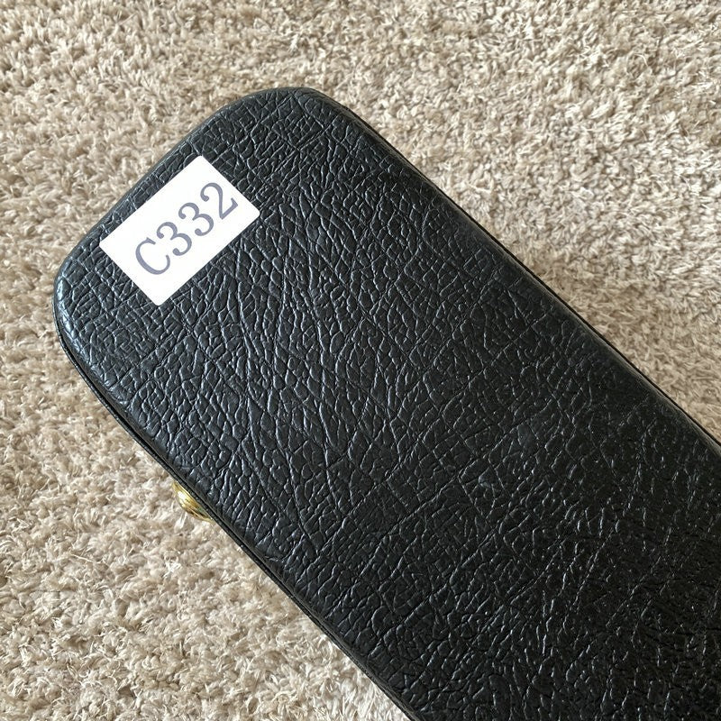 Black Banjo Leather Hard Case