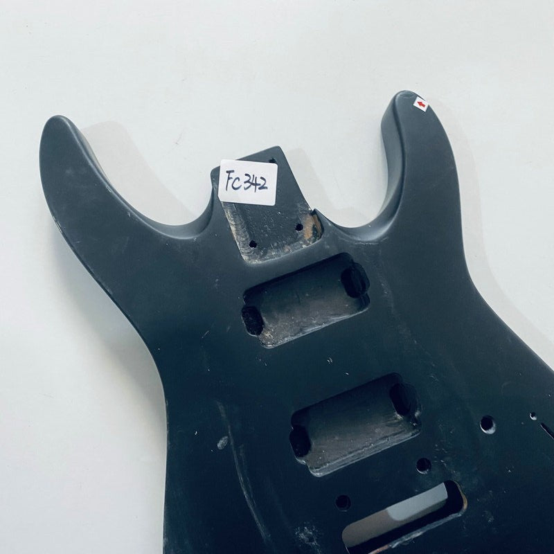 Matte Black HH Guitar Basswood Body DIY Project