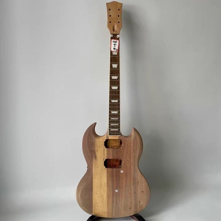 Mahogany Wood Guitar Body with Neck, Rosewood Fretboard Fit SG Guitars