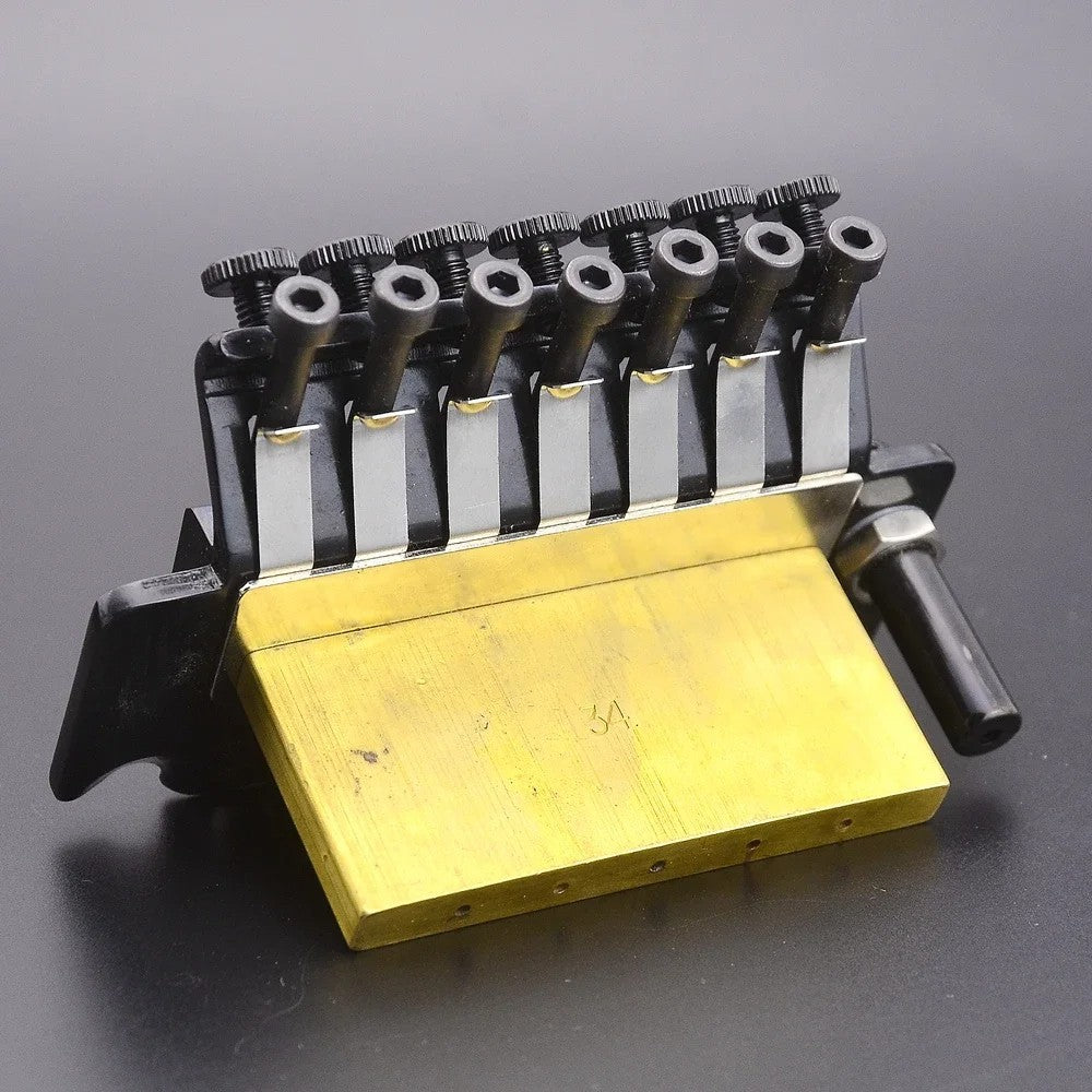 7 String Guitar Double Locking Bridge Brass Block Fit Jackson,Dean,ESP