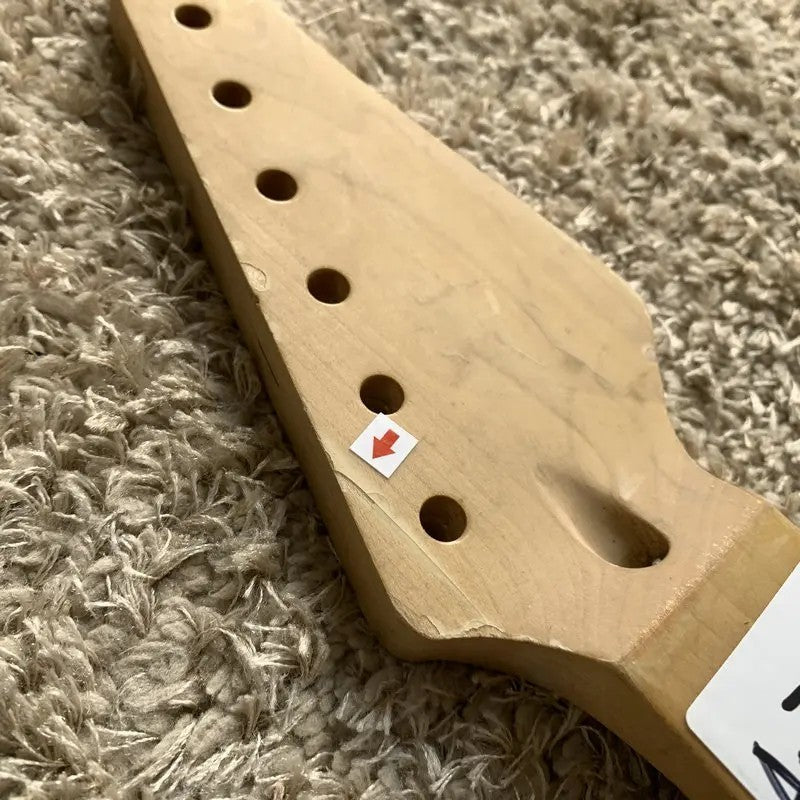 Maple Guitar Neck, 21 Frets Fingerboard Fretboard