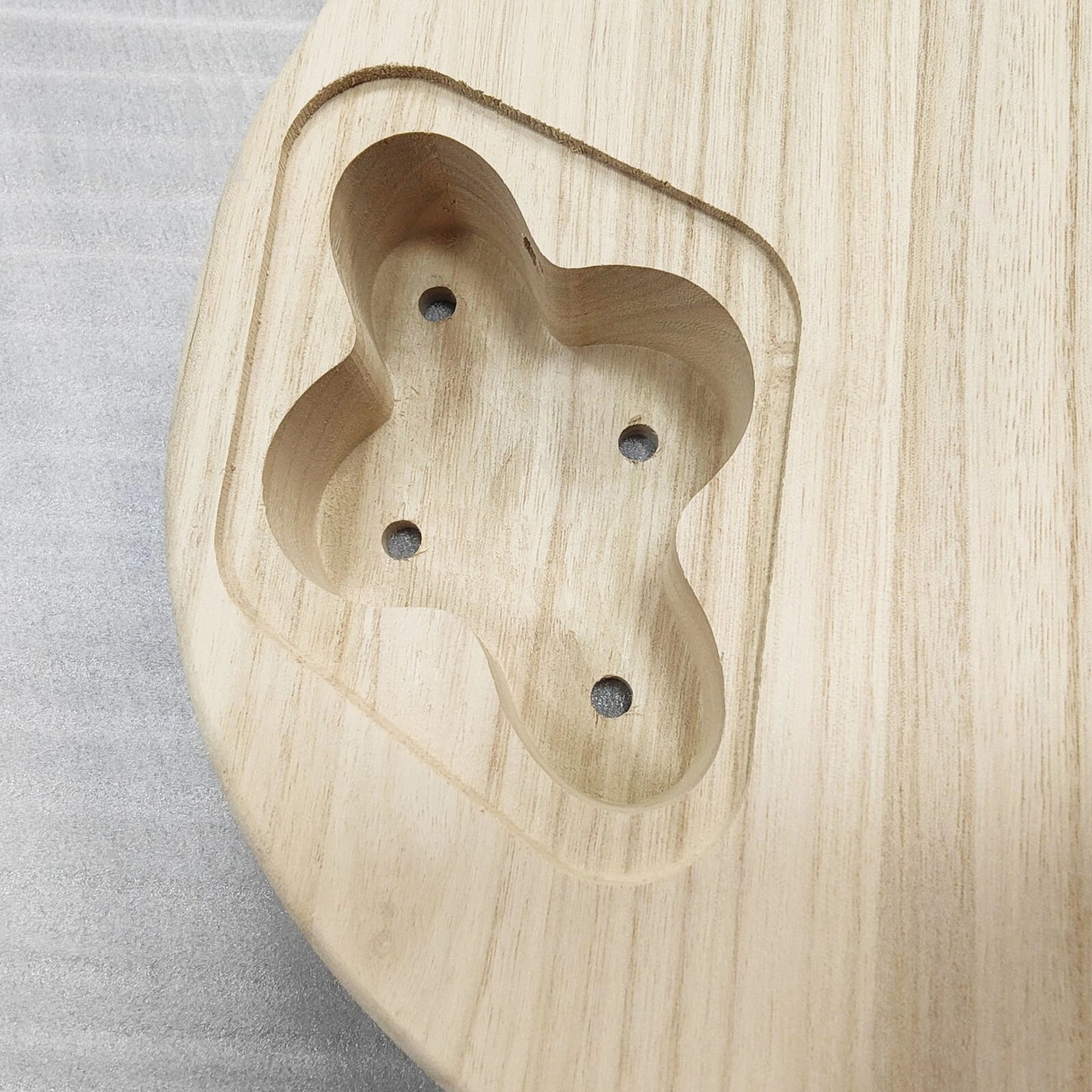 Paulownia Wood Unfinished Single Cut Guitar Body Fit LP Les Paul