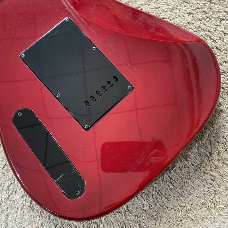 CSR Red Glossy Guitar, Basswood Body, Maple Wood Neck, 22 Frets Finger