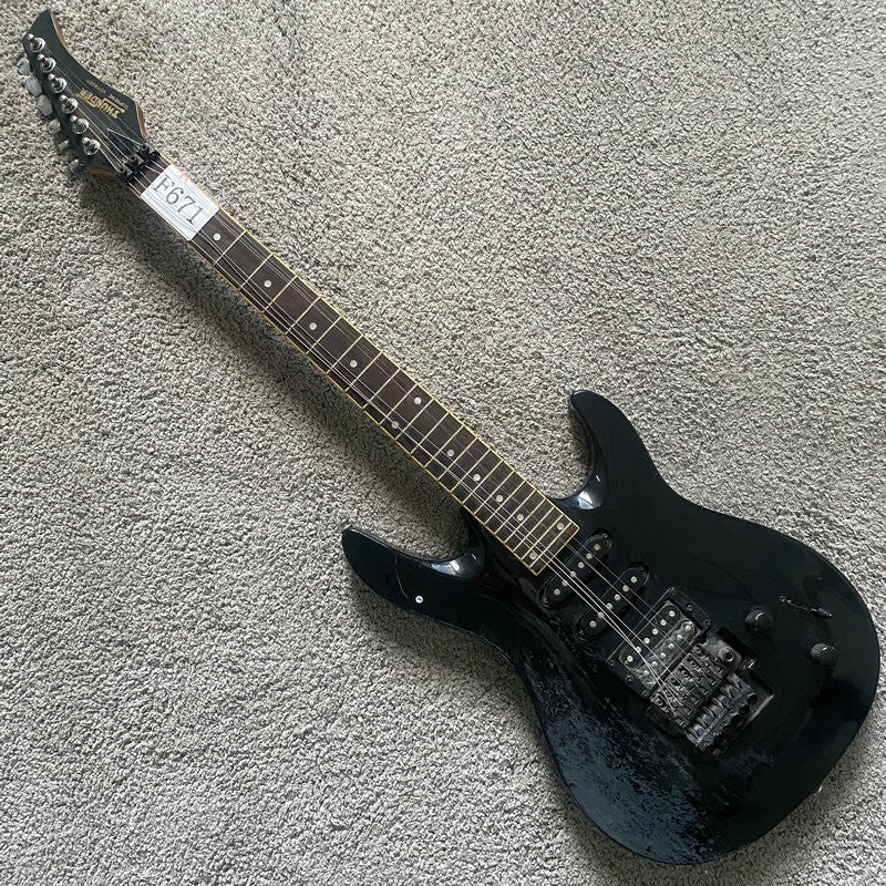 HSH Black Electric Guitar Basswood Body, Maple Neck, Rosewood Fingerbo