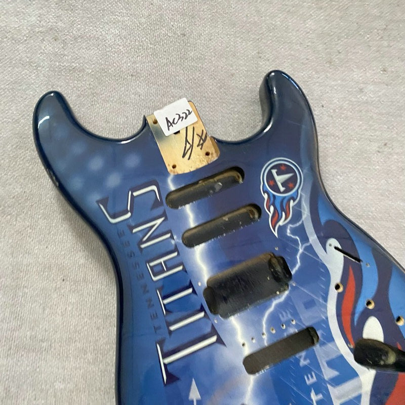 Tennessee Titans HSS DIY Guitar Basswood Body