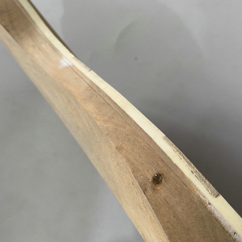 Basswood HH Guitar DIY Project Body with Tiger Maple Top