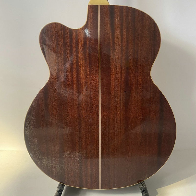 DIY 4 String Acoustic Electric Bass Spruce Plywood Body with Mahogany