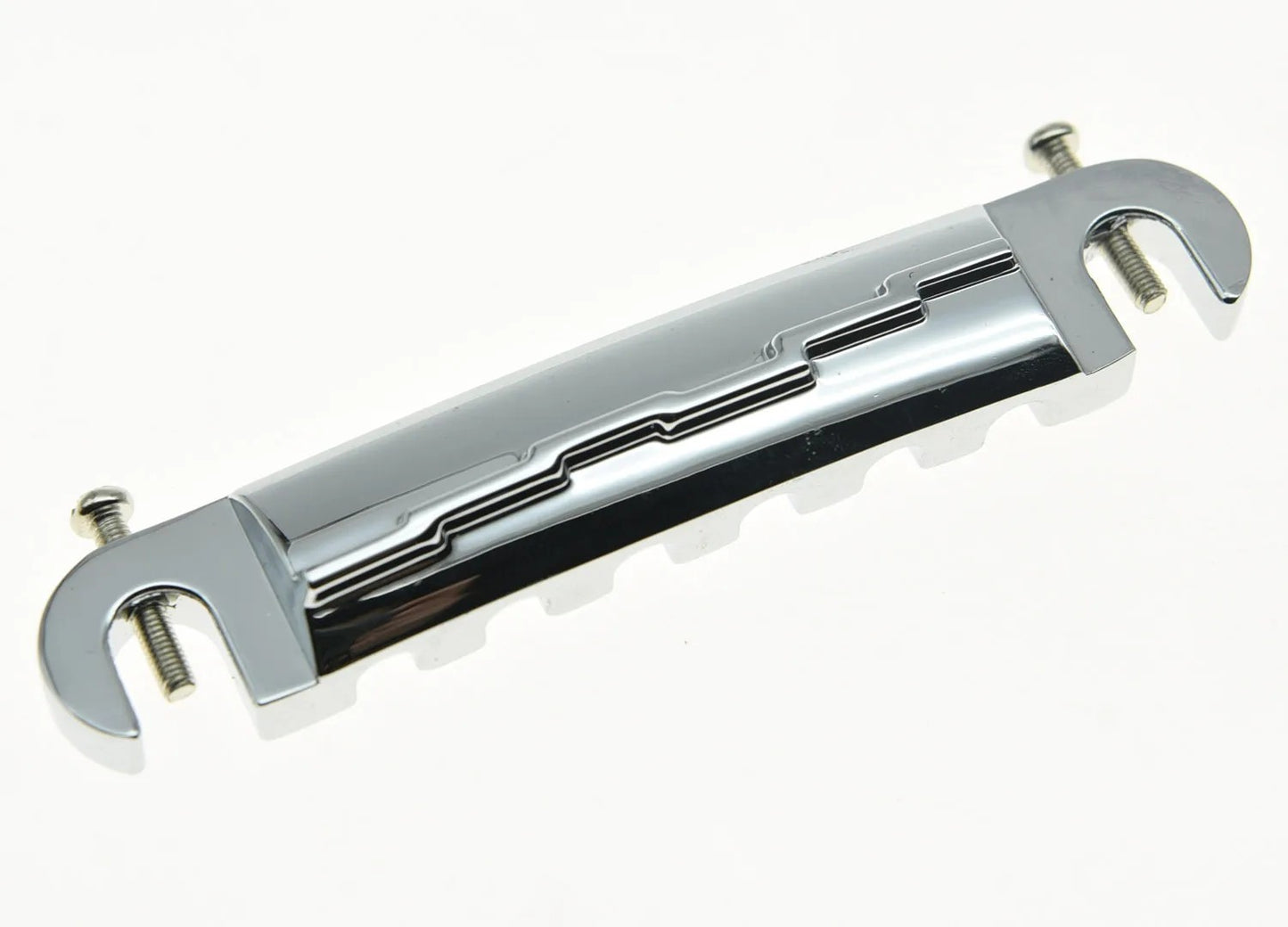 Chrome Wrapover Guitar Tailpiece Stopbar Fit Les Paul LP Junior Jr