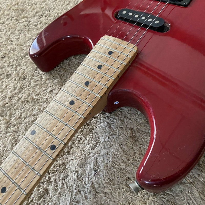 CSR Red Glossy Guitar, Basswood Body, Maple Wood Neck, 22 Frets Finger