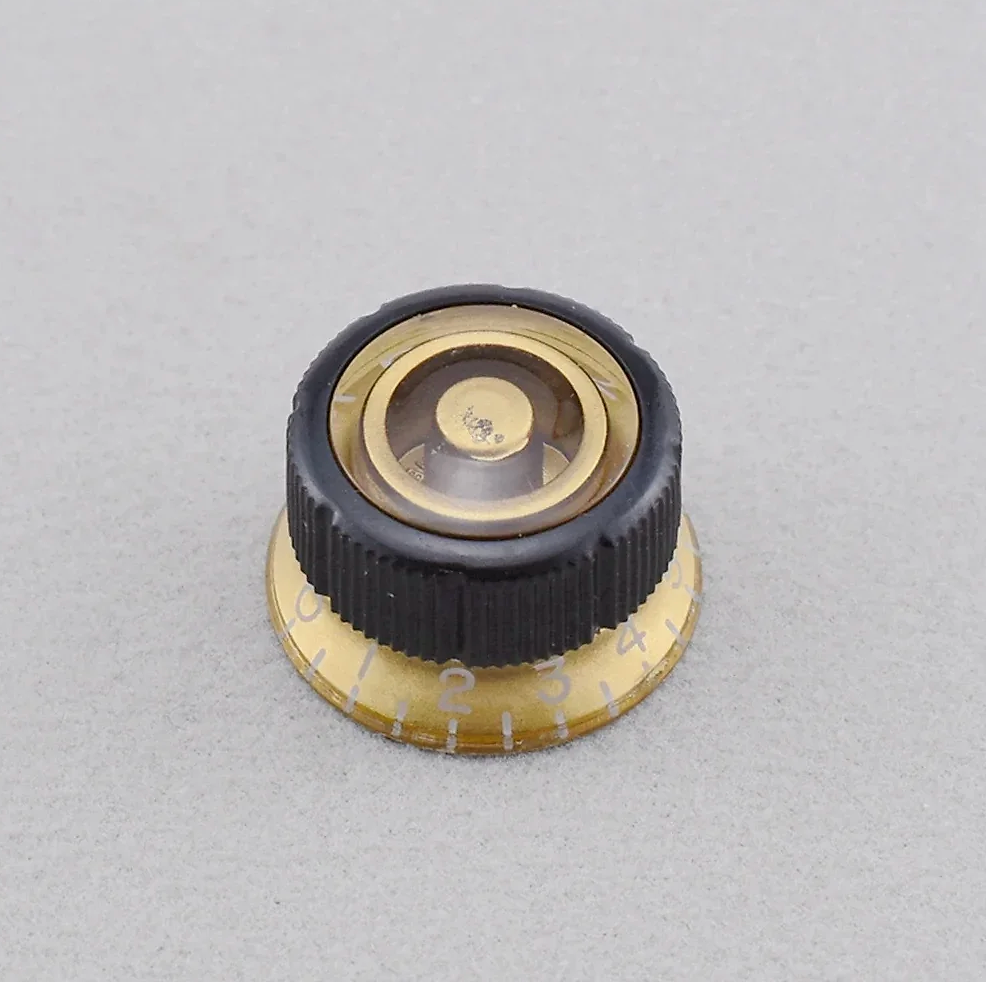 1 Piece Gold Ibanez Sure Grip Volume Tone Control Knob