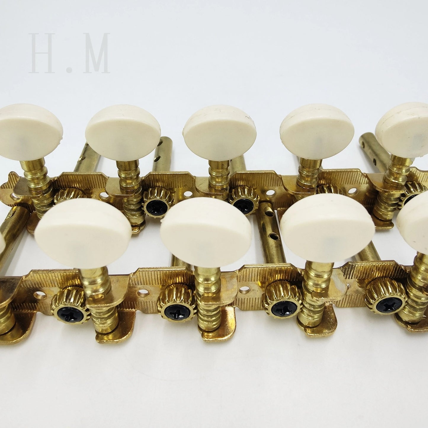 Gold 10 String Guitar 5R5L Tuning Pegs Machine Heads Keys