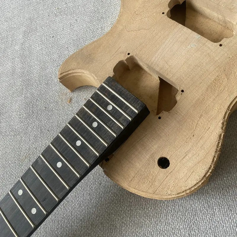 Harley Benton Guitar Basswood Body with Maple Neck Fit Les Paul LP DIY