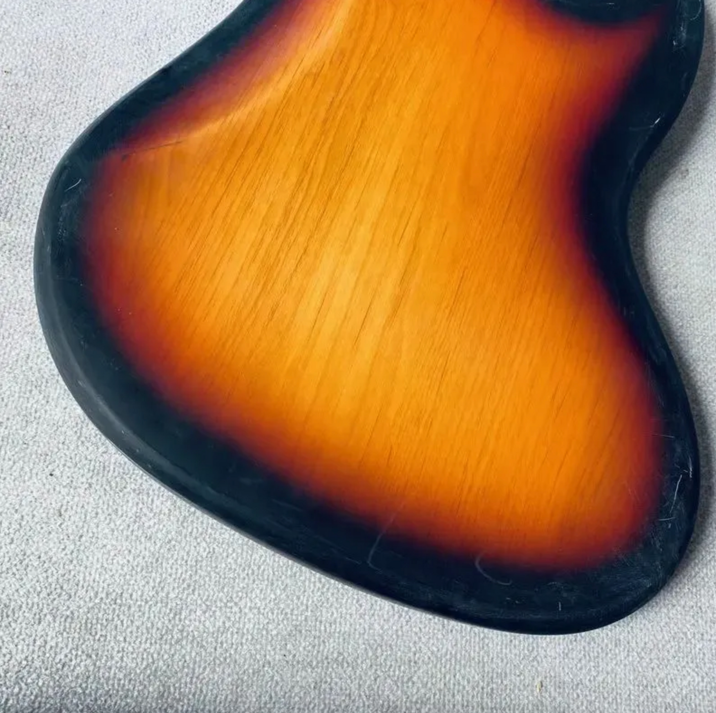 Tobacco Burst Finish Lefty 4 String Bass Basswood Body Fit Jazz Bass