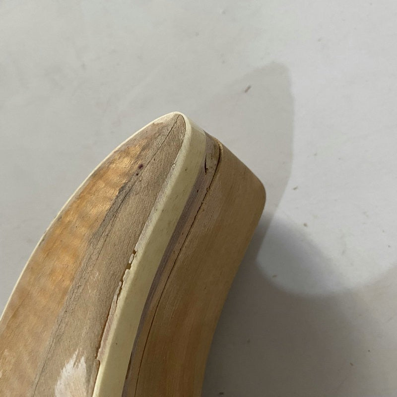 Basswood HH Guitar DIY Project Body with Tiger Maple Top