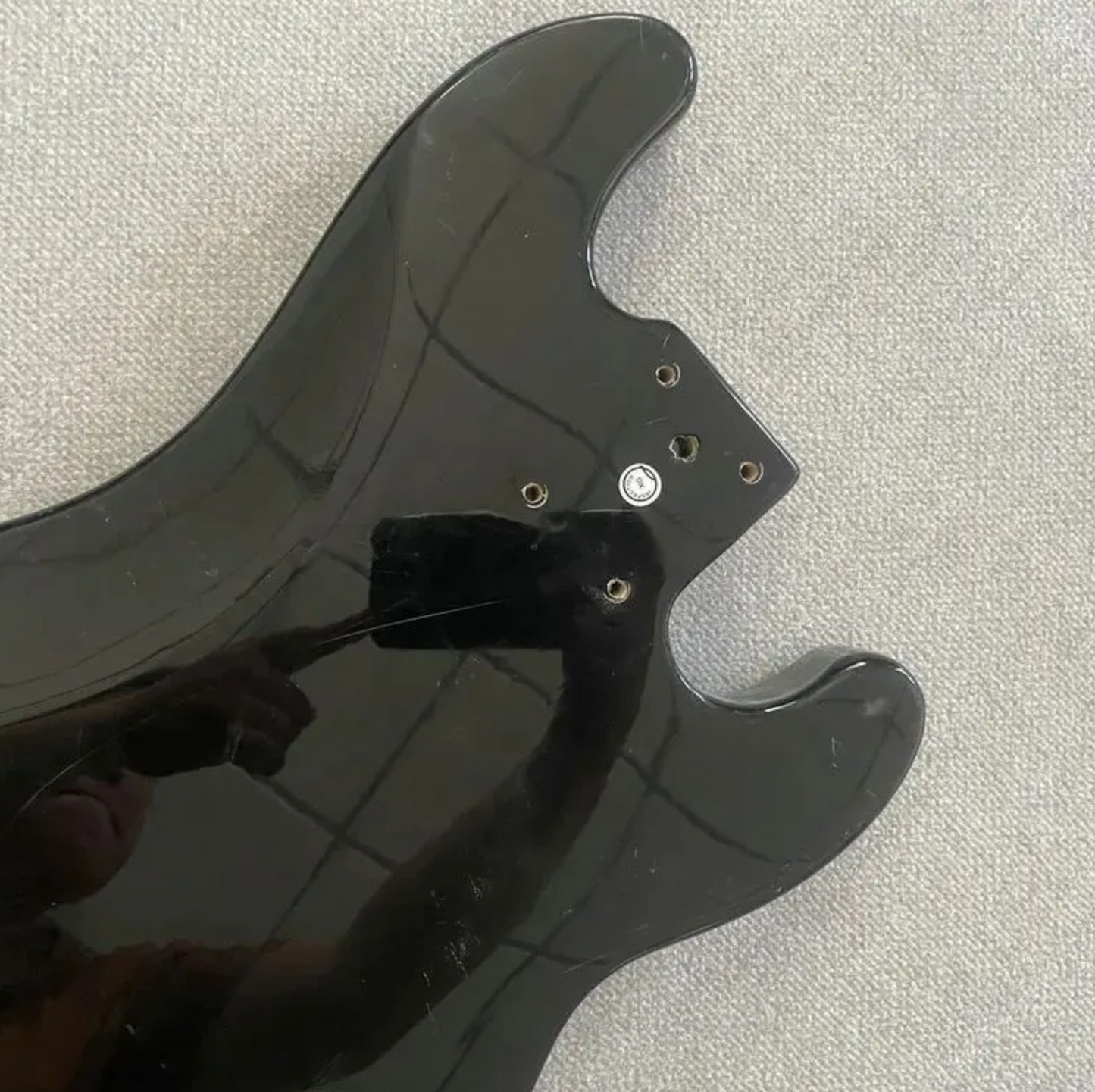 Black Glossy Finish 4 String Left Hand Basswood Body Fit Precision P B