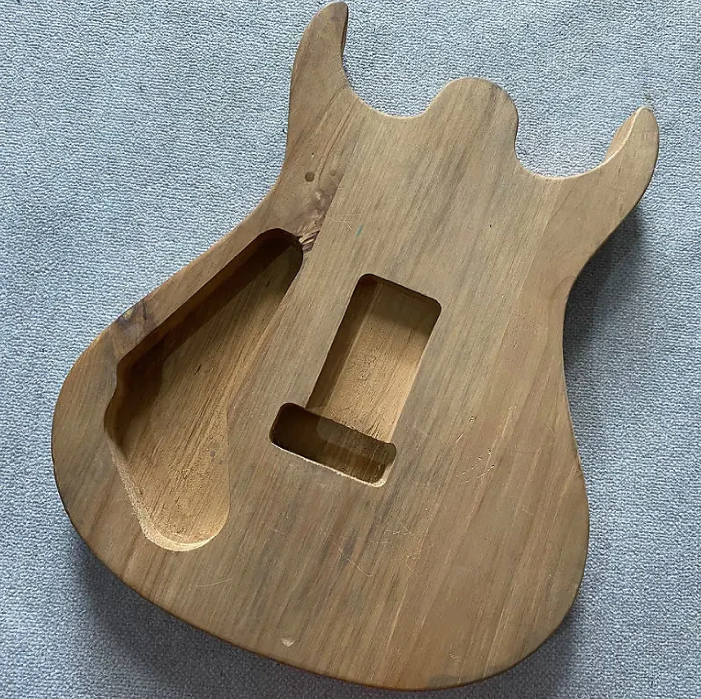 Double Cutaway Guitar DIY Project Body