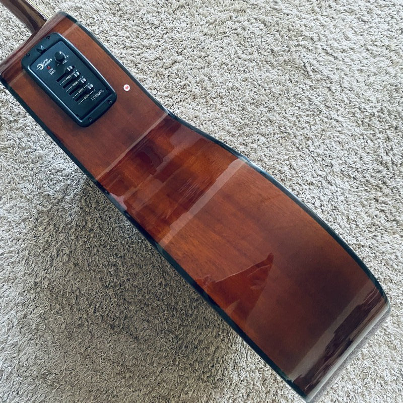 Luna Acoustic Guitar, Mahogany Plywood Body, Rosewood Fingerboard Neck
