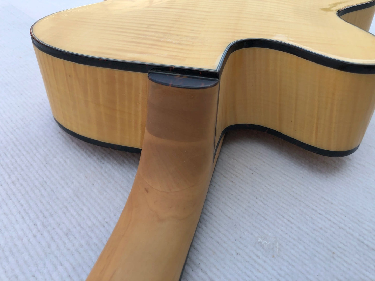 Hollow Body Arch Top Jazz Guitar Body with Neck, Rosewood Fingerboard