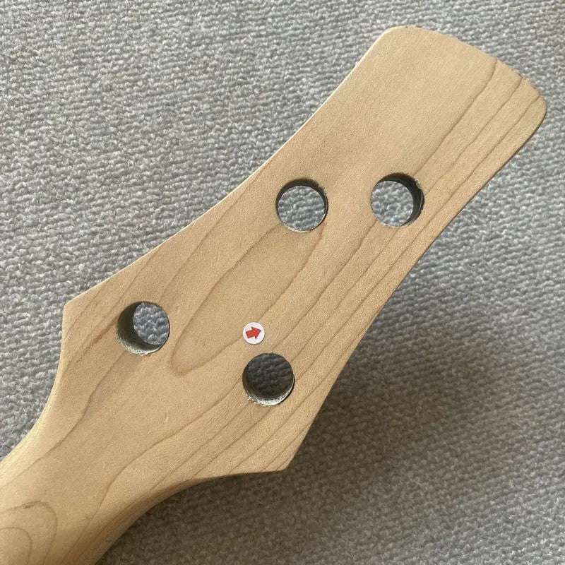 Black 22 Frets Rosewood Fingerboard 4 String Bass Maple Neck
