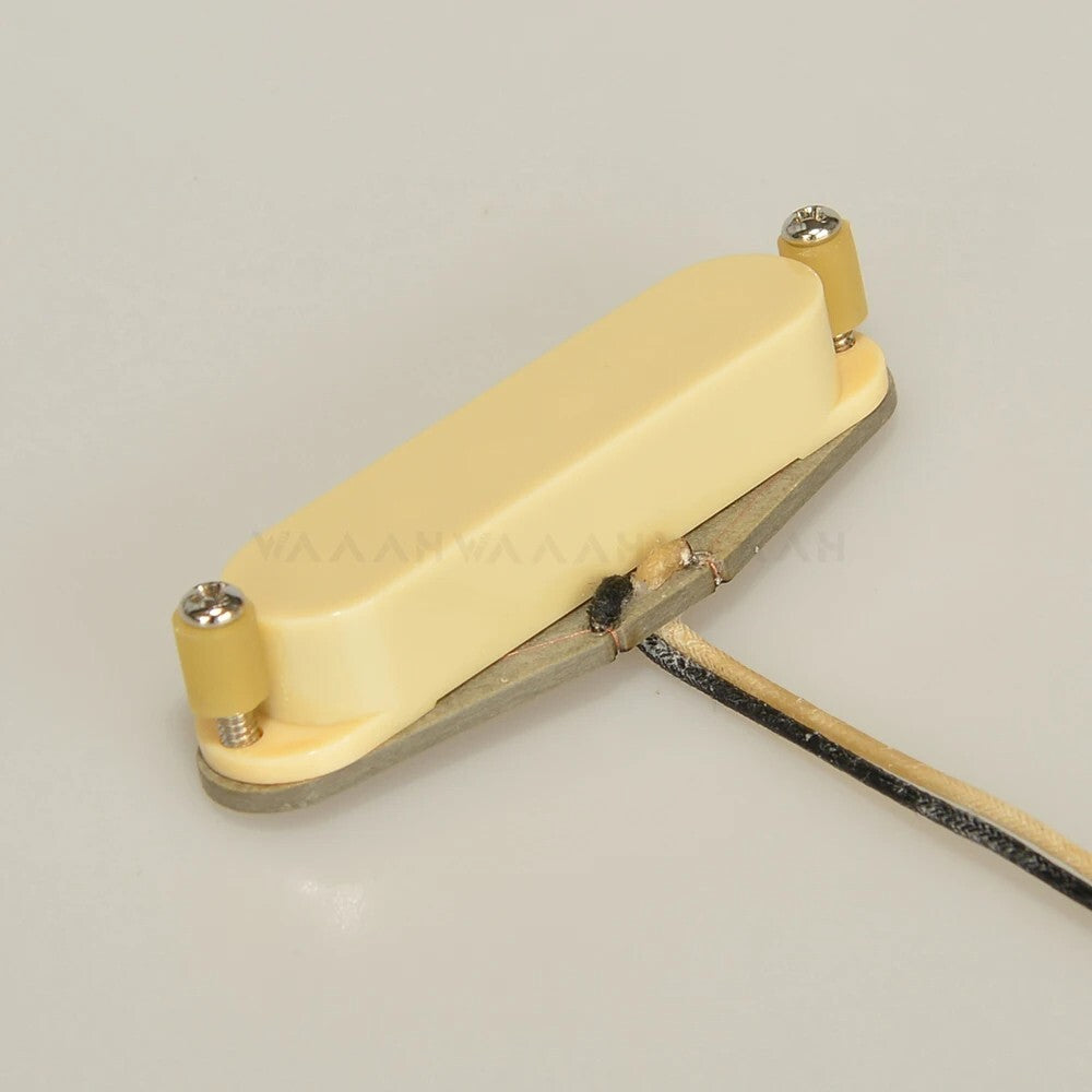 Yellow Alnico 5 Guitar Single Coil Pickups Fit Mustang Guitars