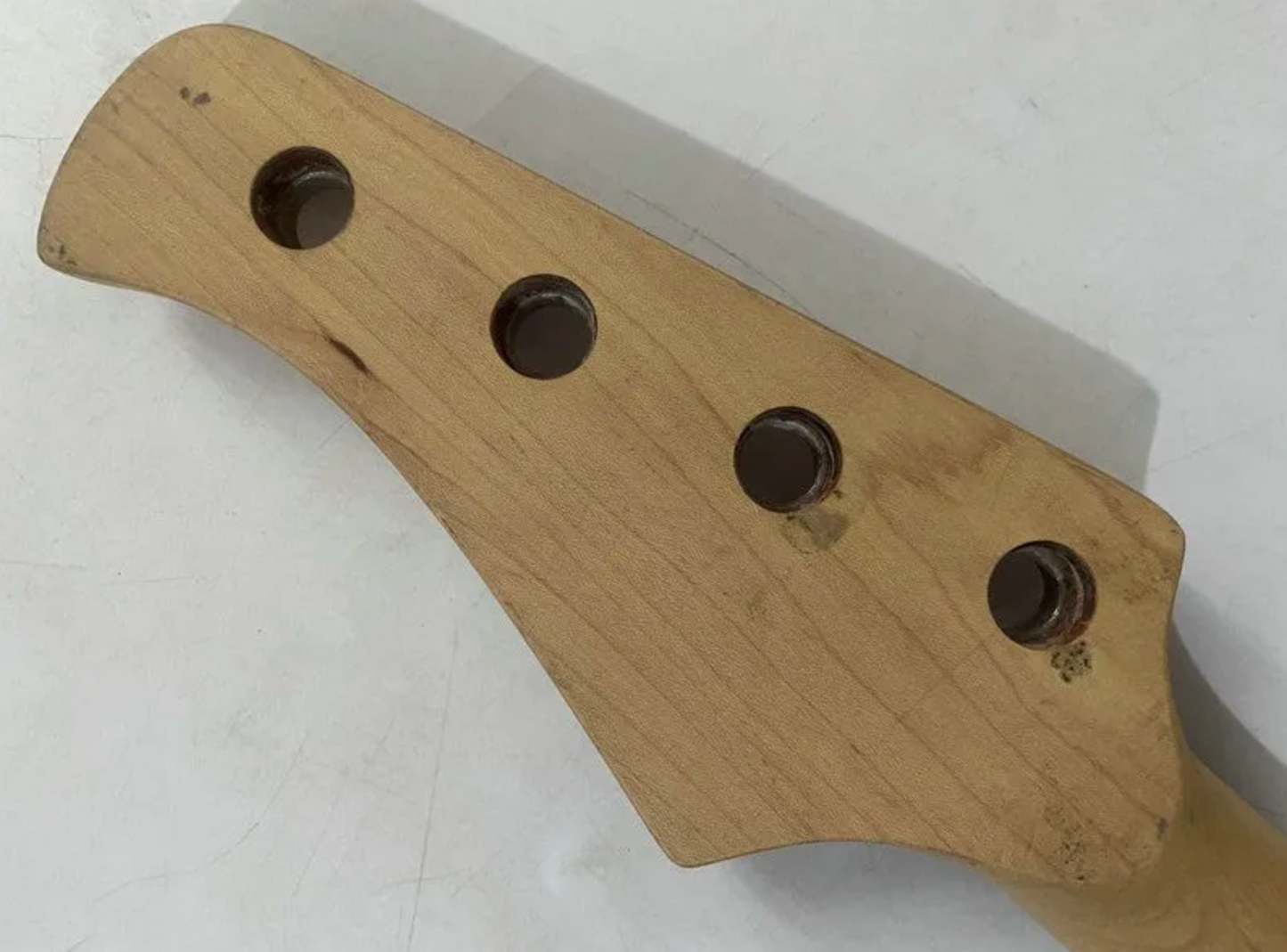 Red 4 String Bass Maple Neck, Rosewood Fingerboard 21 Frets
