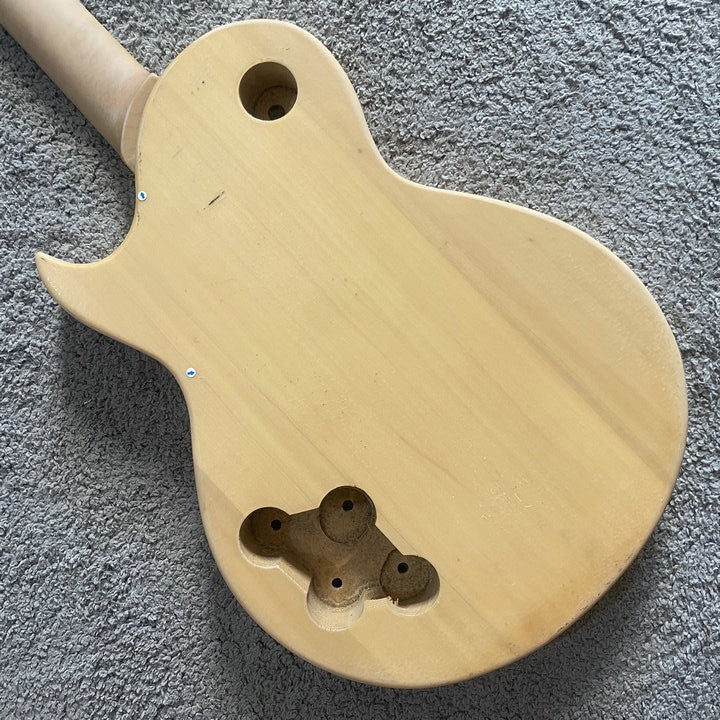 1 Set Basswood Guitar Body with Maple Neck, Rosewood Fingerboard Fit L