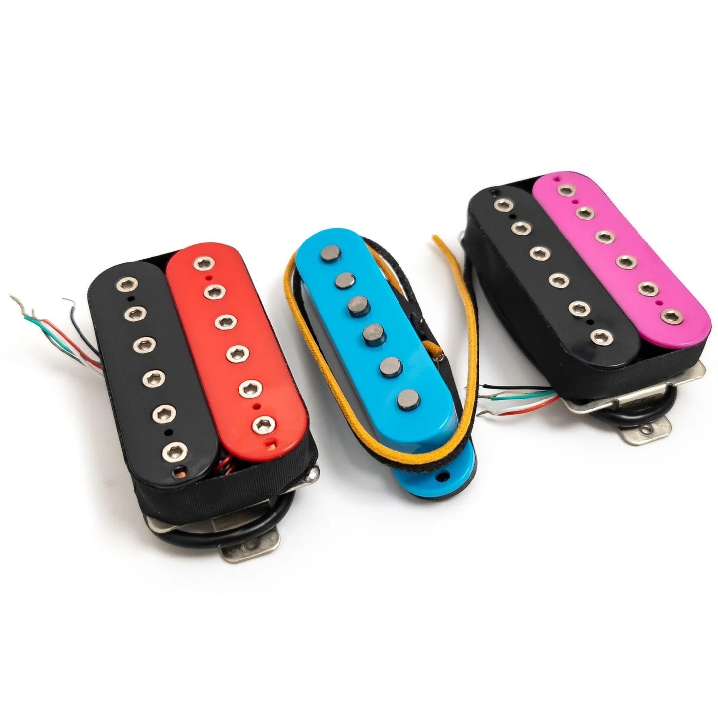 Alnico 5 HSH Guitar Humbucker Single Coil Pickups Fit Ibanez,Fender,De