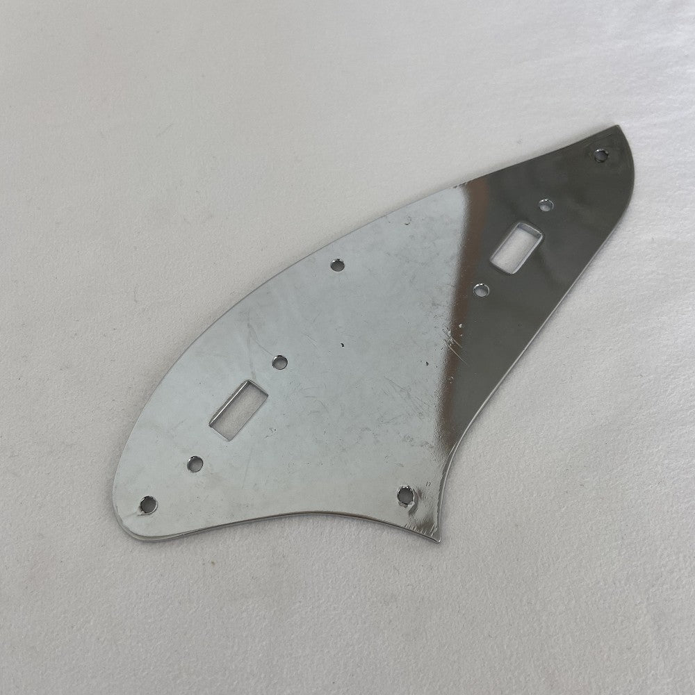 Chrome Guitar Control Plate Panel Fit Jaguar Guitars