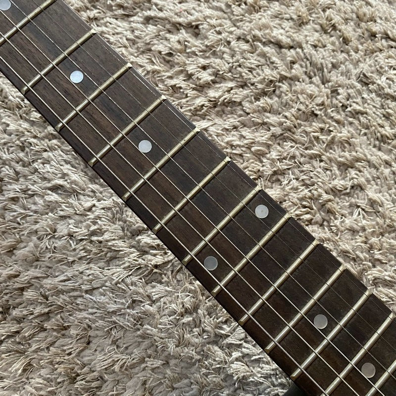 Orange Guitar, ABS Frosted Top Basswood Body, Maple Neck Fit Les Paul