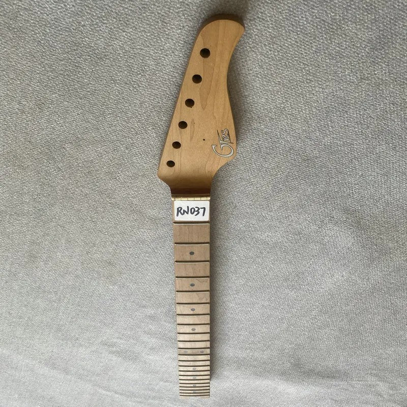 Roasted Maple Wood Electric Guitar Neck, 22 Frets Fretboard