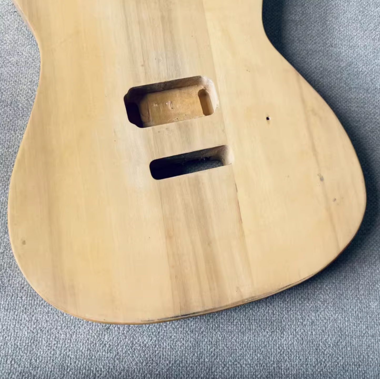 DIY Basswood Guitar Unfinished Body, Single Humbucker Pickup Route