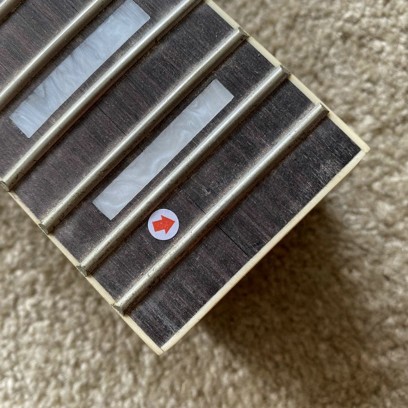 Maple Wood Electric Guitar Neck, Rosewood 22 Frets Fretboard Fit LP Le