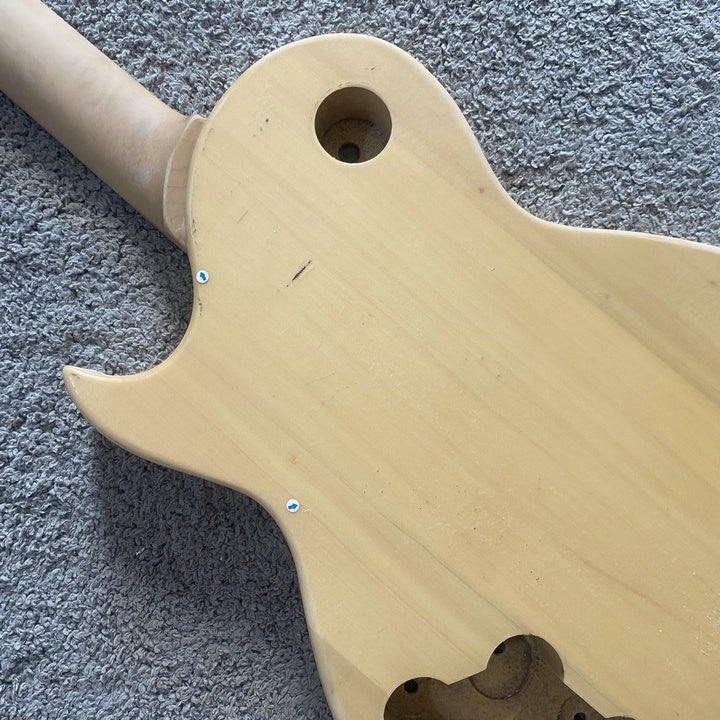 1 Set Basswood Guitar Body with Maple Neck, Rosewood Fingerboard Fit L