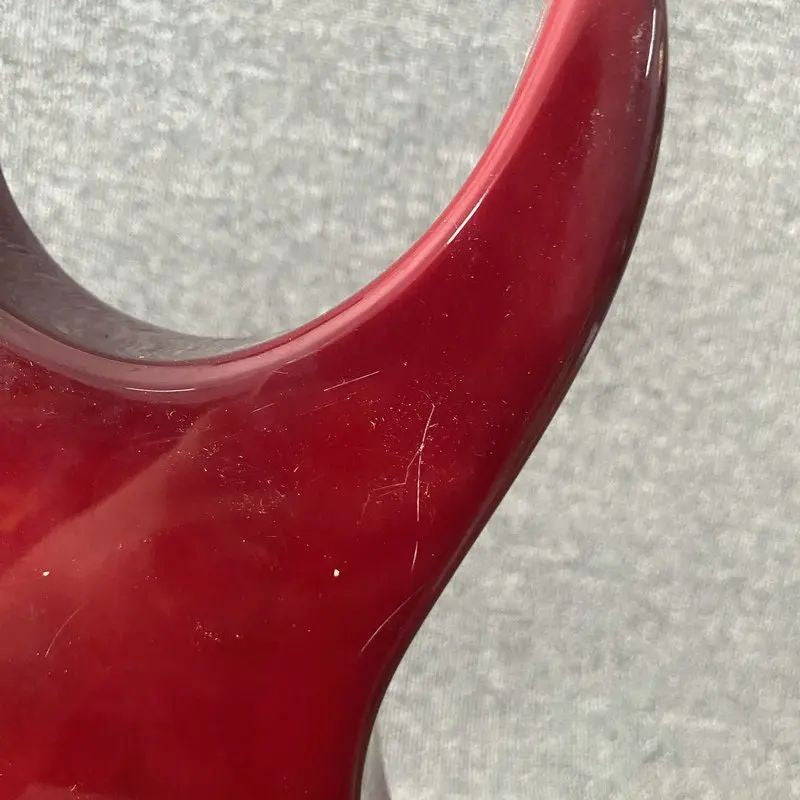 HH Red Glossy Finish Guitar Double Cutaway Body