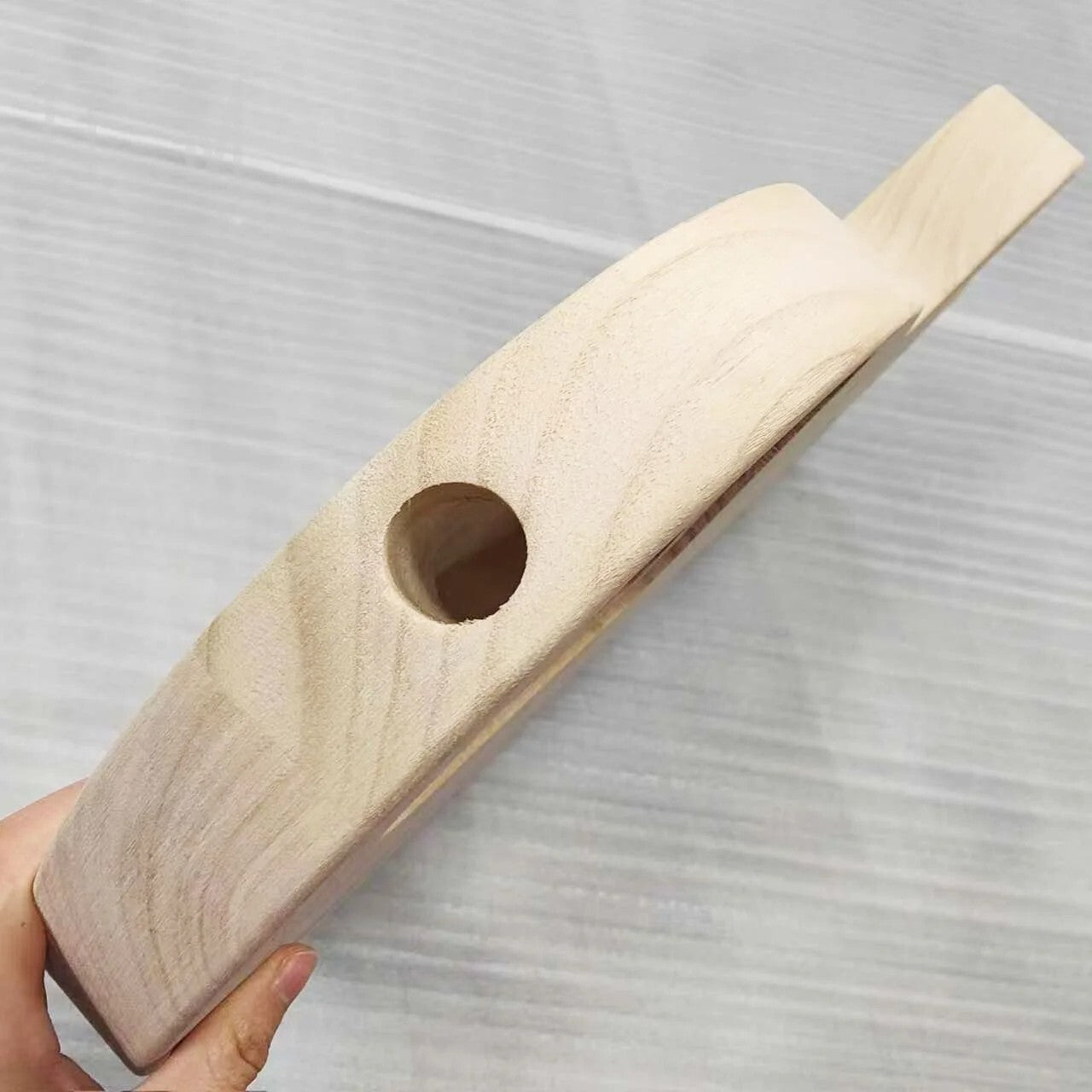 Paulownia Wood Unfinished Single Cut Guitar Body Fit LP Les Paul