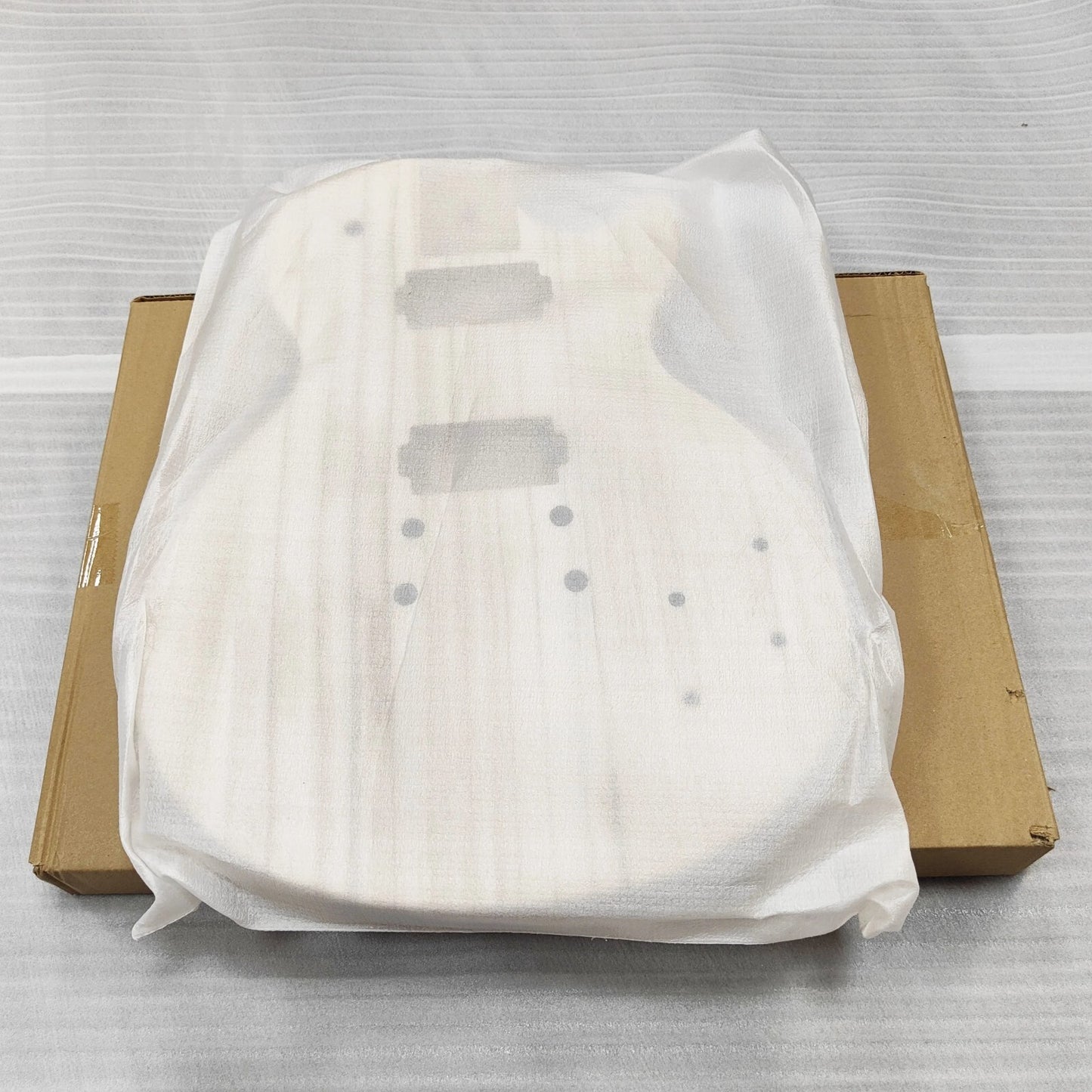 Paulownia Wood Unfinished Single Cut Guitar Body Fit LP Les Paul