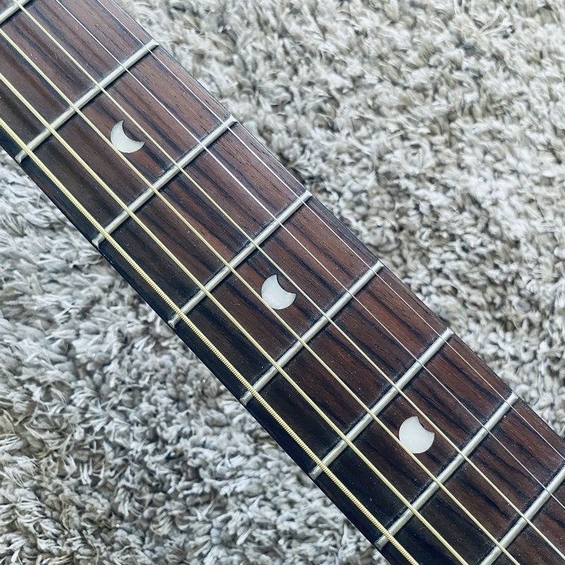 Luna Acoustic Guitar, Mahogany Plywood Body, Rosewood Fingerboard Neck