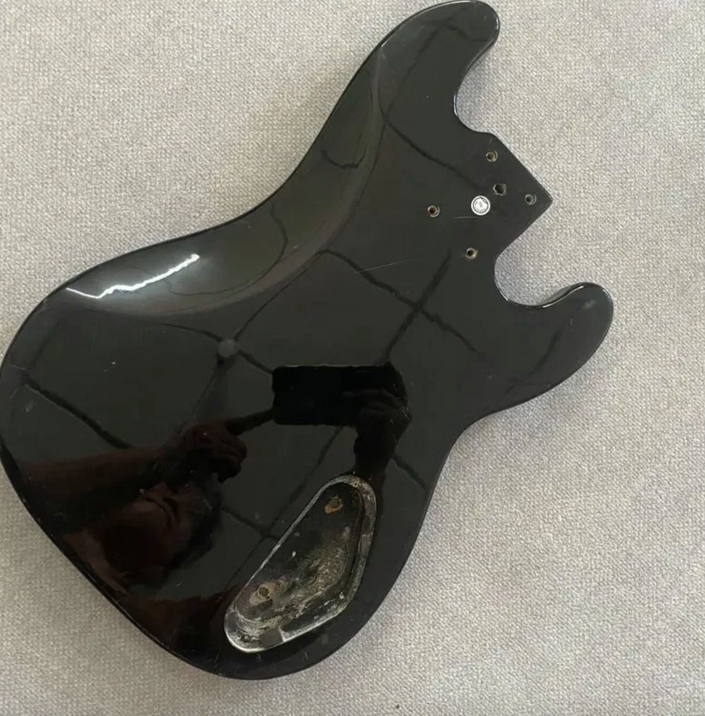 Black Glossy Finish 4 String Left Hand Basswood Body Fit Precision P B