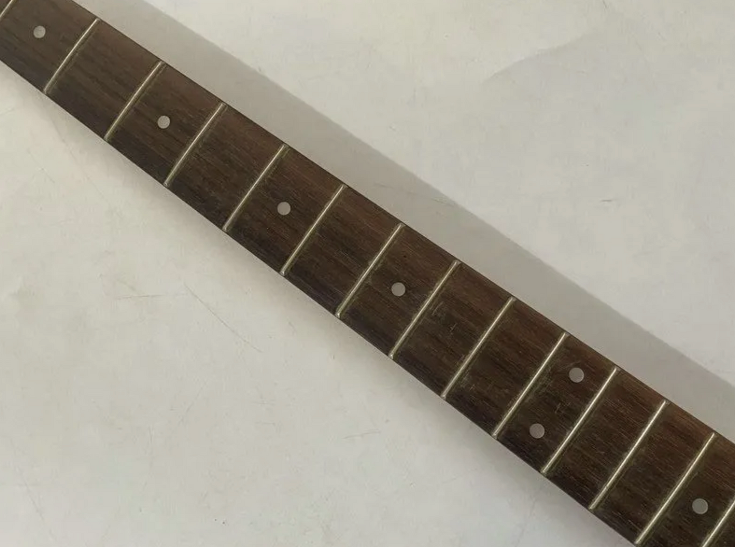 Red 4 String Bass Maple Neck, Rosewood Fingerboard 21 Frets