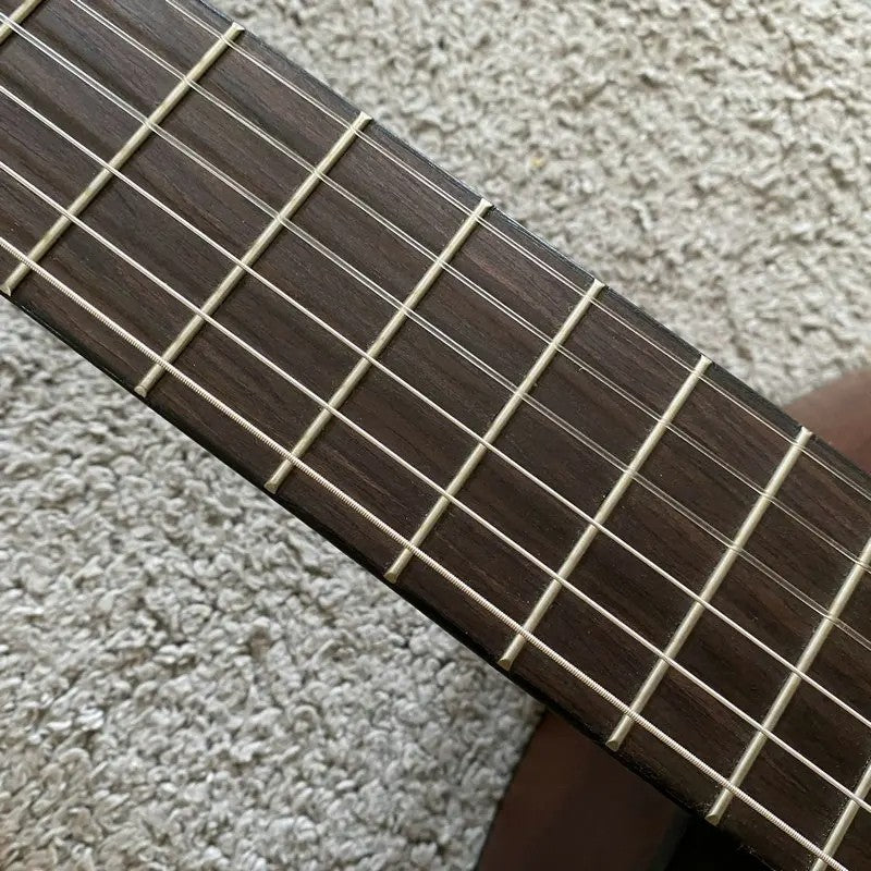 39Inch Sunburst Classical Guitar Spruce Mahogany Body, Rosewood Finger