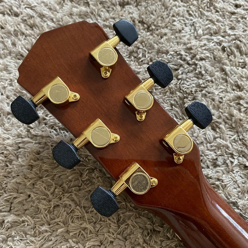 41 Inch Acoustic Guitar, Spruce Top Rosewood Sides Body, Mahogany Neck